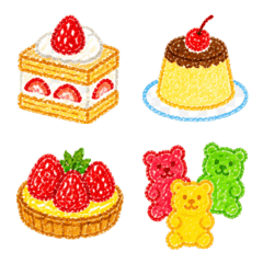 Crayon Sweets Emoji