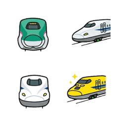 帥氣新幹線！子彈列車貼圖
