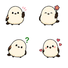 Cute Shimaenaga Emoji Set 40