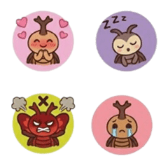 Beetle Emotions Set