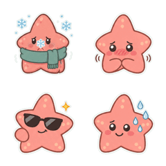 海星 莫蘭迪色鹽系 1