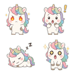 獨角獸 莫蘭迪色鹽系 1