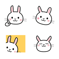 Neighborhood rabbit emoji