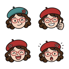 ukulele girl's Naomi emoji