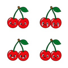 Cherry LINE emoji