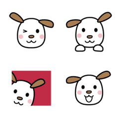 Neighborhood dog emoji.