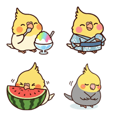 Cockatiel's Summer Vacation.