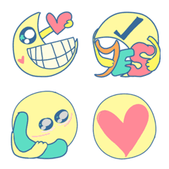 The Moon Chan Kawaii Emoji