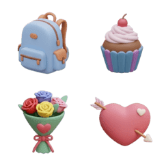 3d cute mix #47