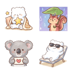 ★可愛動物★ꉂ(˵˃ ᗜ ˂˵)表情貼