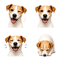 絵文字になったジャックラッセルテリア
