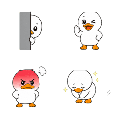 鴨子 心情無字 1