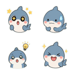 鯊魚奶油色鹽系 1