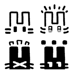SIKAKUIUSAGI emoji