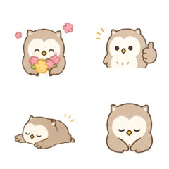 Owl emojis