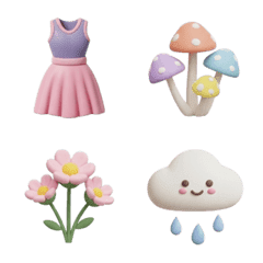 3d cute mix #51