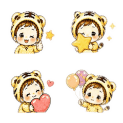 [Warm Little Tiger] Work Time