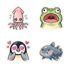 Ocean Friends Emoji