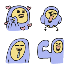 Raincoat Birdy's emoji 2