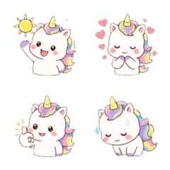 cute unicorn Daily Emoji