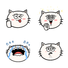 Lazy Cat Daily Emojis