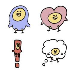 Raincoat Birdy's emoji 1