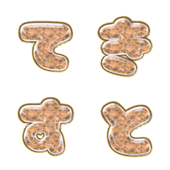happy emoji alphabet MEN pa A 04X