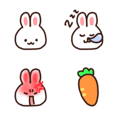 White Rabbit "Shirousa-chan" Emoji