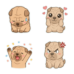 沙皮犬奶油色鹽系 1