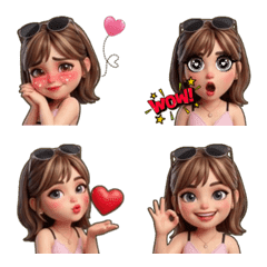 Chic Girl Expressions