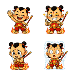 臉譜紅孩兒：崩潰情緒爆炸貼圖