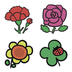 Cute flower emoji mimie
