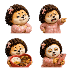柴媽家庭群組表情貼