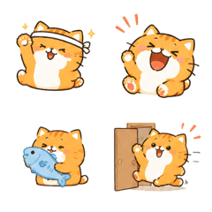 SomMuen the Marmalade Cat Emojis
