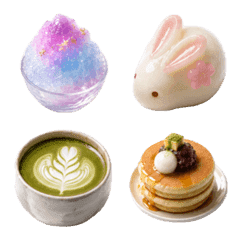 Glossy Wagashi Emojis