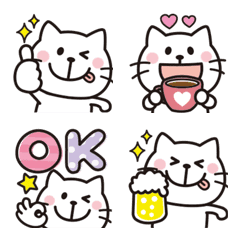 Adult cute Mr.cat emoji 12
