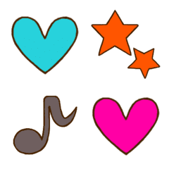 note star heart