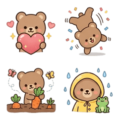 Yurukuma san Everyday Emoji