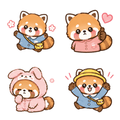 Soft & Kawaii Red Panda Emoji