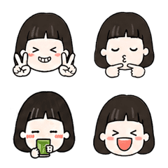 Everyday Bob Girl Emojis