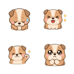 鬥牛犬奶油色鹽系 1