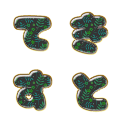 happy emoji alphabet MEN pa A 04H