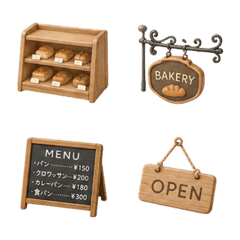 CuteBakeryTimeEmojis