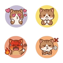 Kitten's Emotions Set