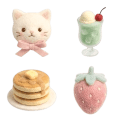 Cute fluffy emoji 14