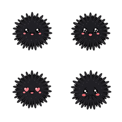Sea urchin LINE emoji