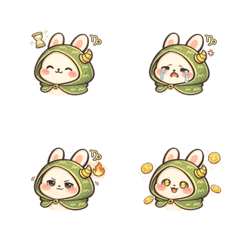 Zodiac Bunny Capricorn Emoji