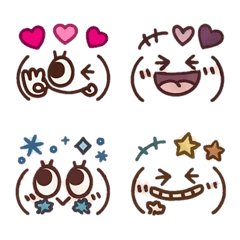 Cute emoticons and emojis 2