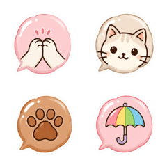 Puffy Emojis | Hi-chan & Cats