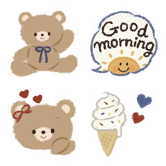 Cute everyday  bear
